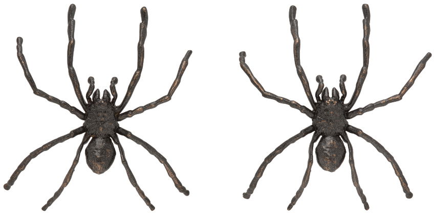 Náušnice Y/PROJECT Gunmetal Spider Earrings Metalická | 640EA024, 0