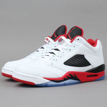 Tenisky a topánky Jordan Air Jordan 5 Low ''Fire Red'' 2016 Biela | 819171-101, 1