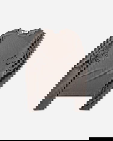 Košeľa Jean Paul Gaultier Sequin Needles Long-Sleeve Sheer Top Šedá | 26-01-W-TO433-M016 04, 0