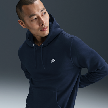Mikina Nike Nike Club Fleece Hoodie Navy | FN3859-451, 1