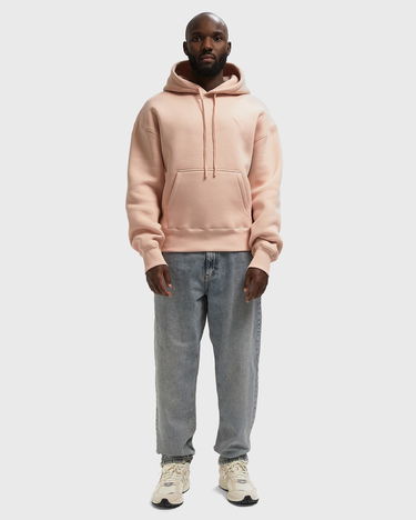 Mikina AMI AMI Big De Coeur Embossed Hoodie Ružová | USW756.749-680, 1