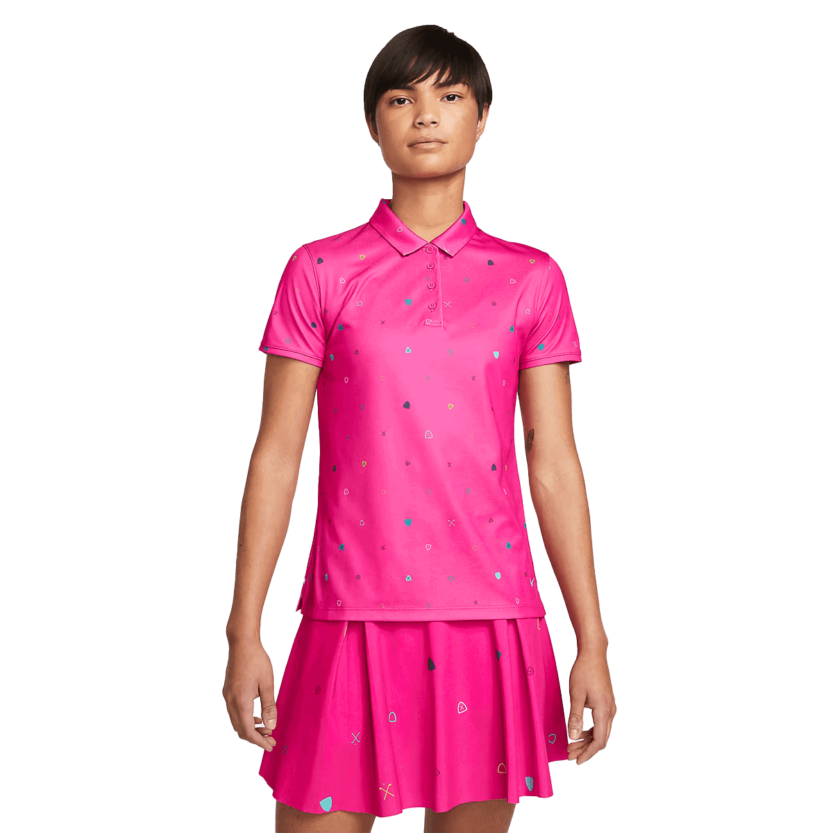 Polo tričko Nike Victory Printed Golf Polo Ružová | DH2054-621, 0
