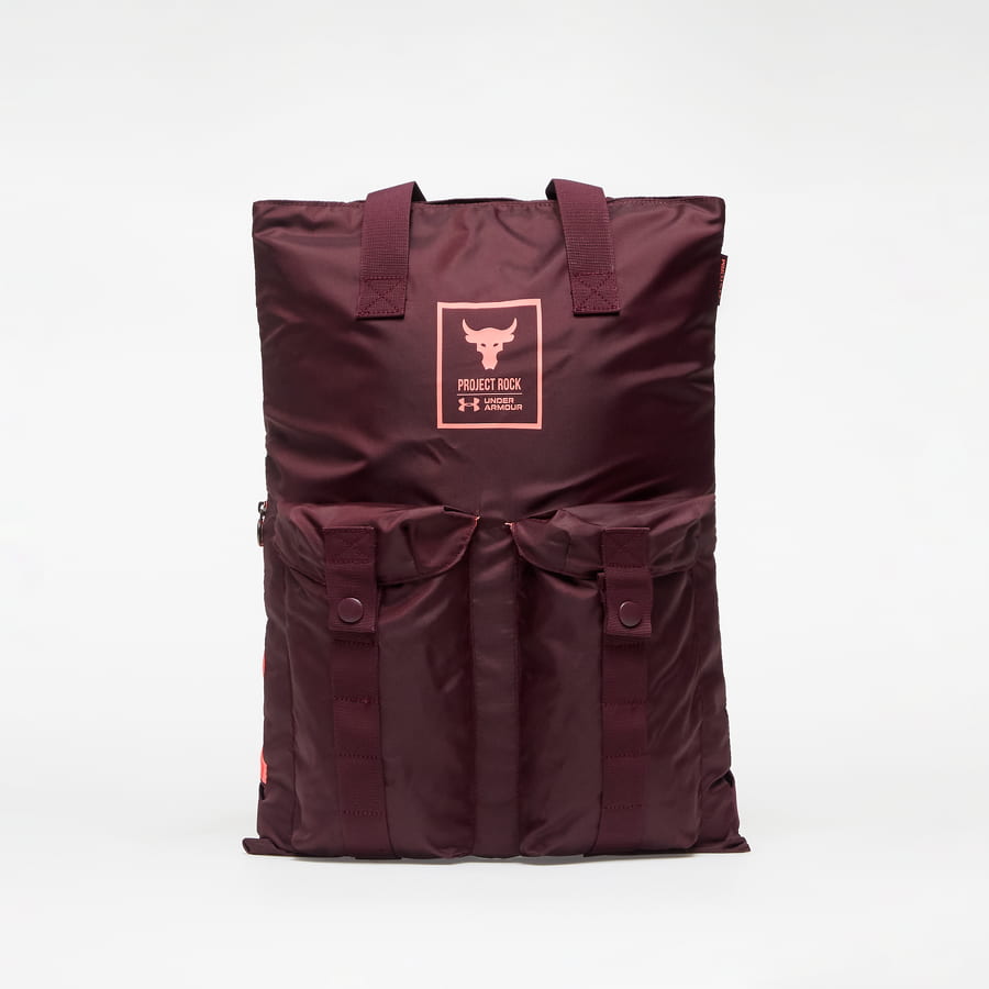 Batoh Under Armour Project Rock Gym Sack Vínová | 1369226-600, 0