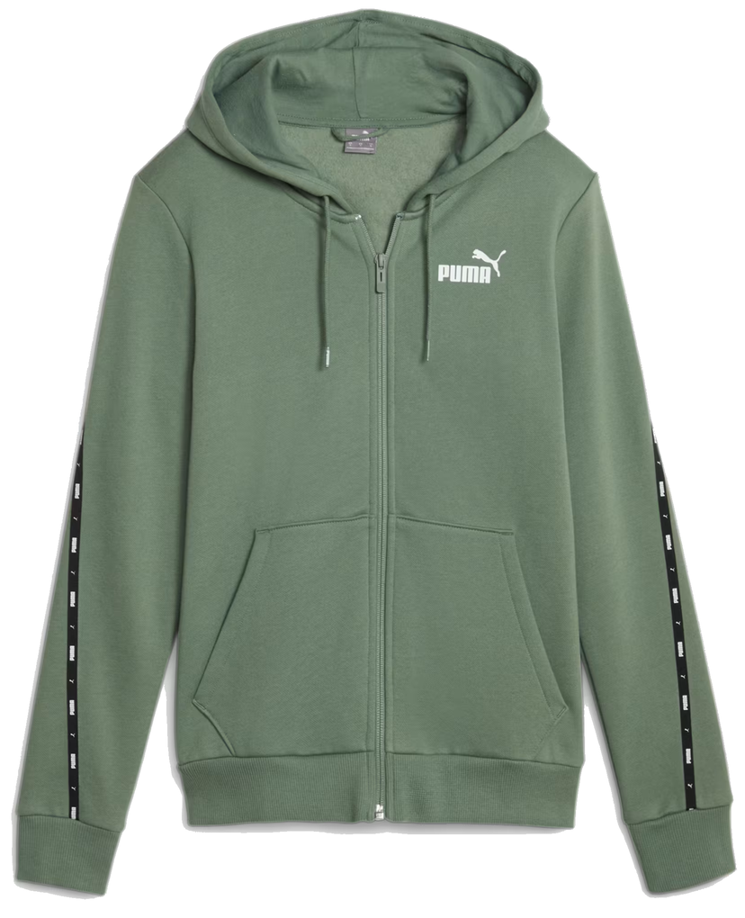 Mikina Puma Essentials Tape Hoodie Zelené | 675997-44