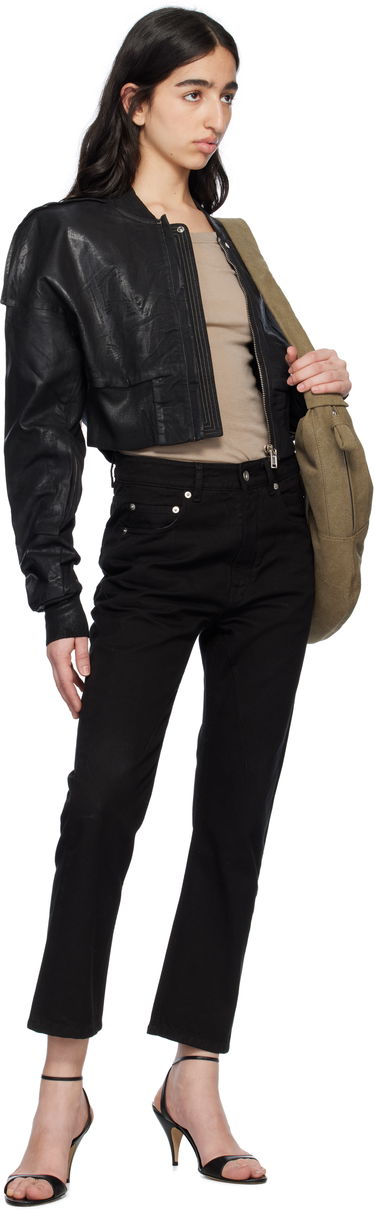 Nohavice Rick Owens Rick Owens DRKSHDW Hollywood VDD Trousers Čierna | DS01E3310 CVS, 3