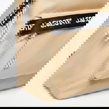 Batoh Lacoste Lacoste Tape Viennois Backpack Béžová | NU4685NZ Q94, 4