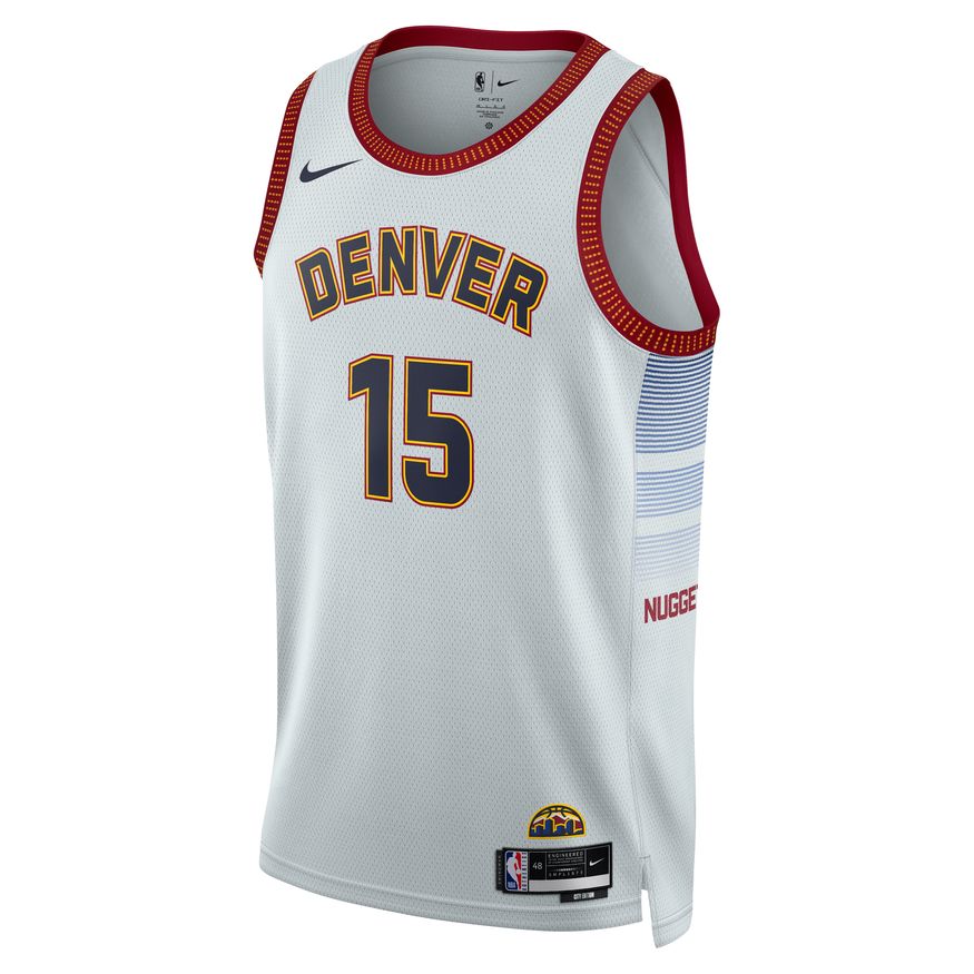 Dres Nike Dri-FIT NBA Nikola Jokic Denver Nuggets City Edition 2022 Swingman Jersey Biela | DO9591-044, 0