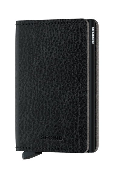 Peňaženka Secrid Leather Wallet Čierna | SVg.Black.Black, 0