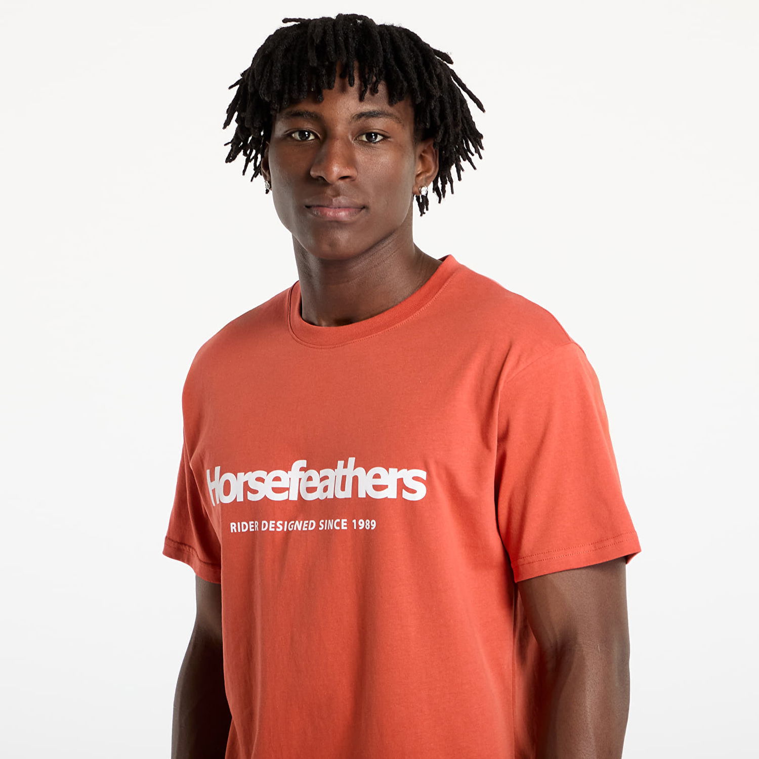 Tričko Horsefeathers Horsefeathers Quarter T-Shirt Oranžová | SM1379B, 1