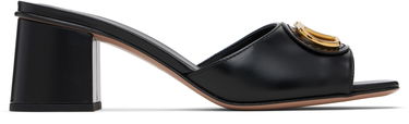Tenisky a topánky Valentino Valentino Garavani VLogo Signature Heeled Slide Sandals Čierna | 7W2S0MH7DSH, 0
