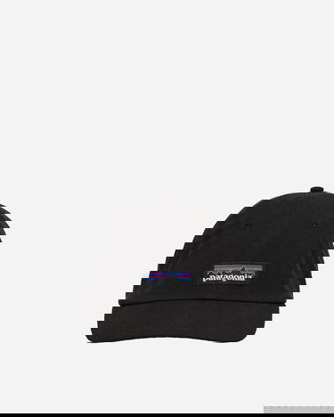 Šiltovka Patagonia P-6 Label Trad Cap Čierna | 38296-BLK, 2