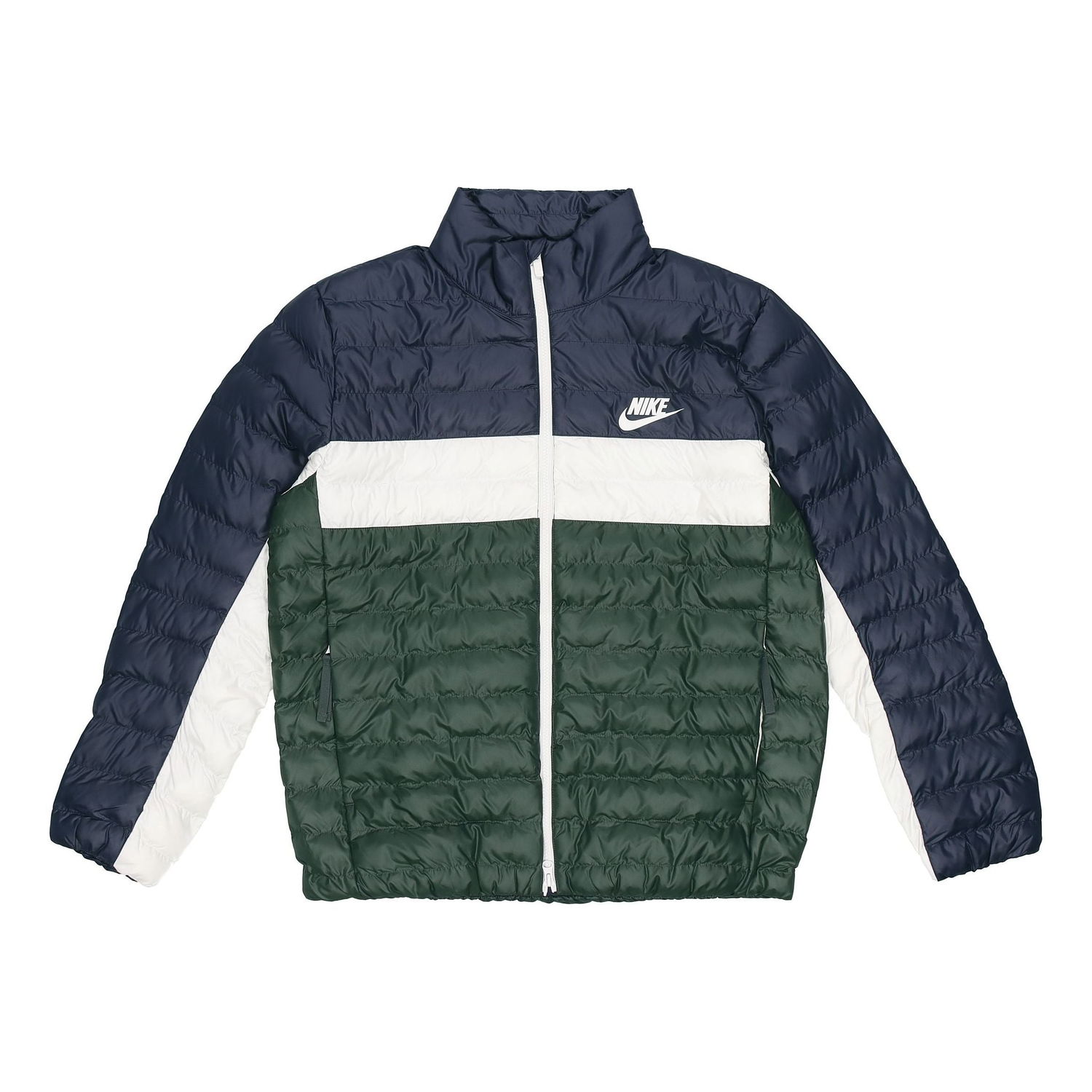 Prešívaná bunda Nike Nike Sportswear Stand Collar Colorblock Jacket Rôznofarebný | BV4686-451, 0