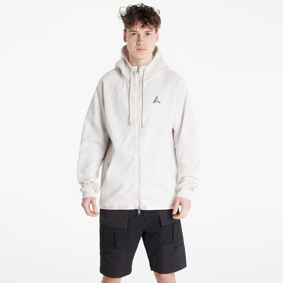 Bunda Jordan Essentials Hooded Warmup Jacket Biela | DJ0886-104, 0
