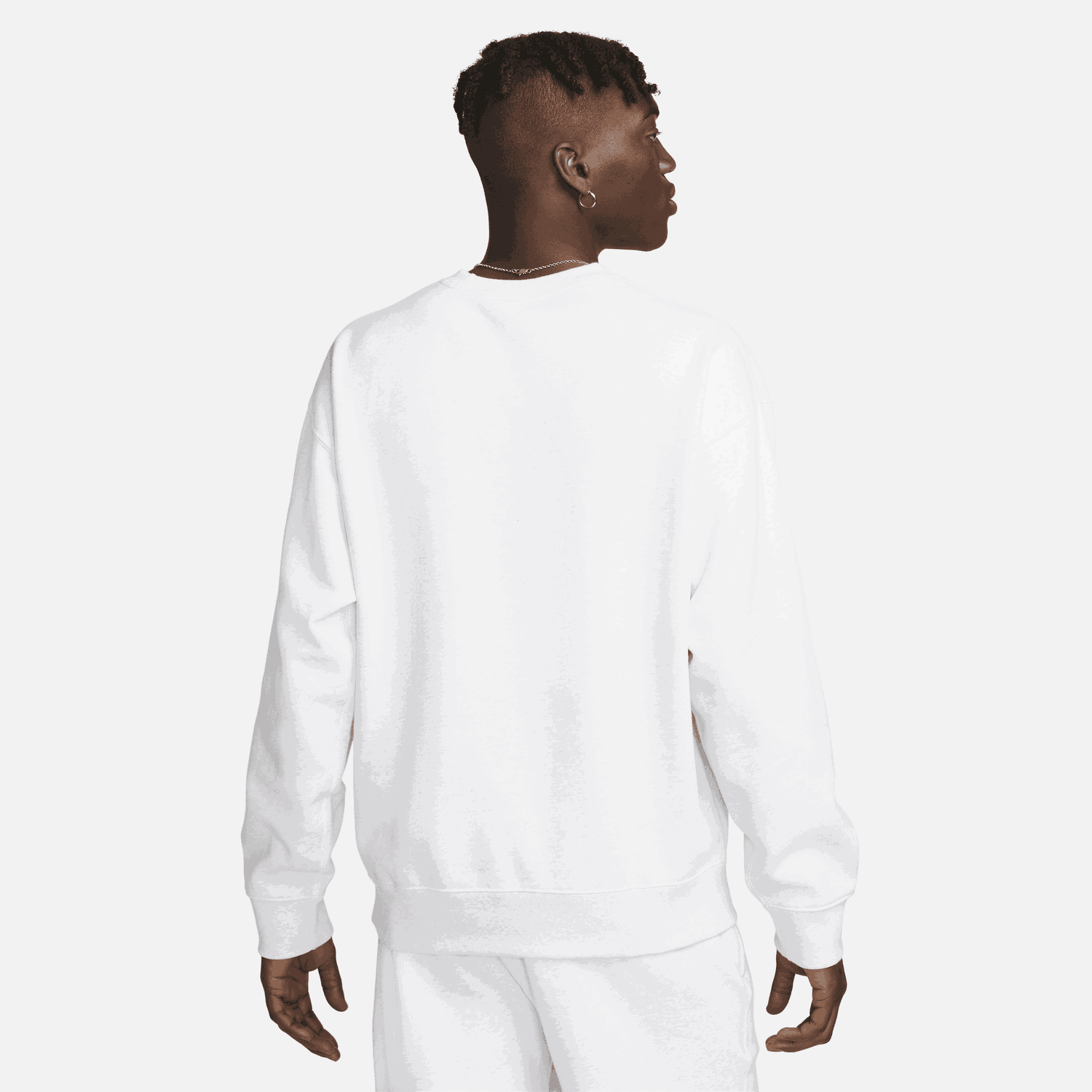 Mikina Nike Solo Swoosh Crew Biela | DX1361-051, 1