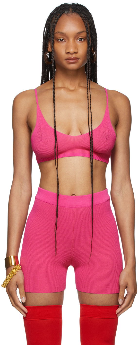 Podprsenka Jacquemus La Montagne 'Le Bandeau Valensole' Ružová | 213KN003-2060, 0