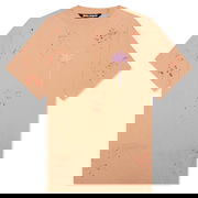 Embroidered Palm Logo Paint Splatter T-shirt