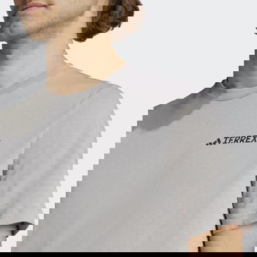 Tričko adidas Performance Terrex Graphic MTN 2.0 Tee Šedá | IL5064, 5