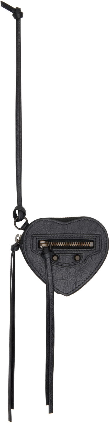 Kľúčenka Balenciaga Balenciaga 'Le City' Heart Box Bag Charm Čierna | 819666 2ABEK, 0