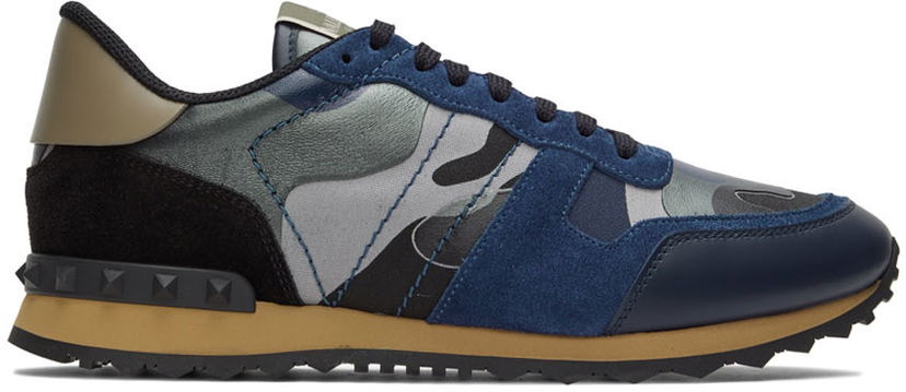 Tenisky a topánky Valentino Valentino Garavani Rockrunner Modrá | 1Y2S0723XVU