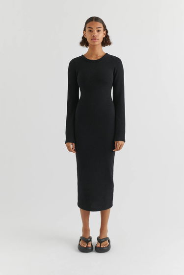 Šaty AXEL ARIGATO Fleur Open Back Dress Čierna | A2268002, 6