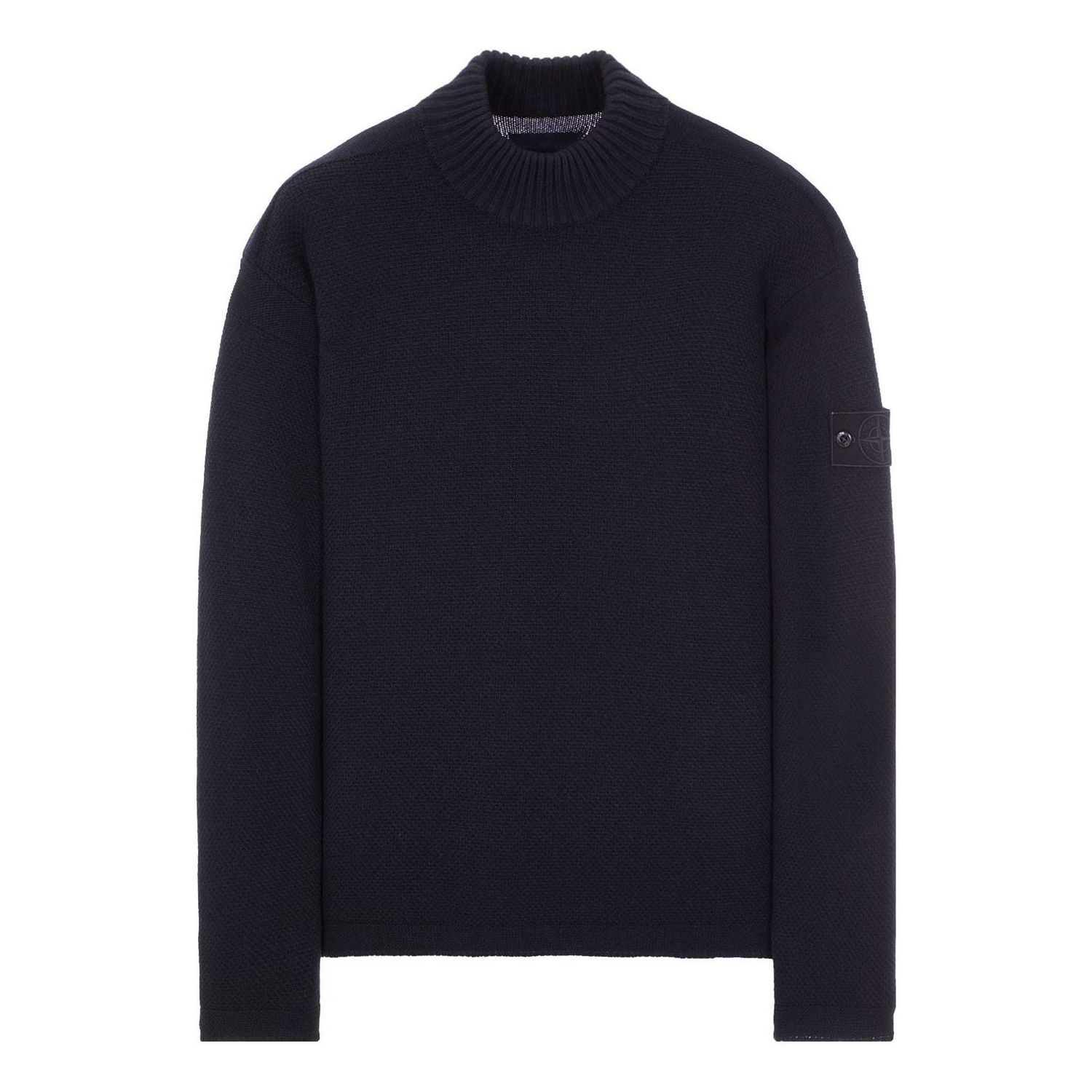 Sveter Stone Island Wool Turtleneck Sweater Navy | 7915558FA-V0020, 0