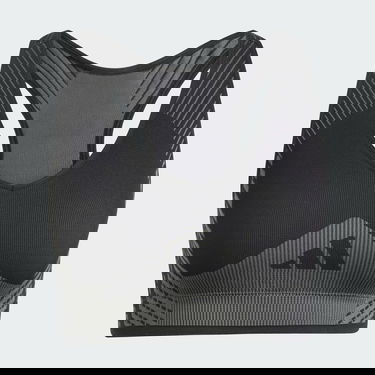 Podprsenka adidas Performance AEROKNIT Training Light Support Sports Bra Čierna | JD7163, 4