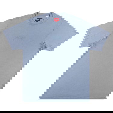 Tričko Supreme Acid Wash Short-Sleeve Top Modrá | SS22KN11 LIGHT BLUE, 1