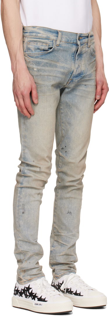 Džínsy AMIRI AMIRI Stack Jeans Modrá | AMDNSY1159, 1