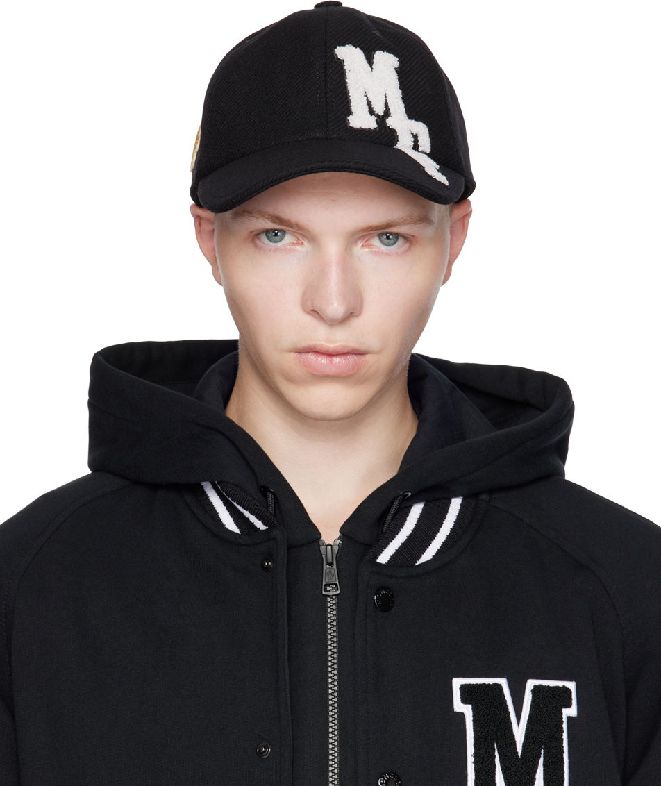 Šiltovka Moncler Genius 7 FRGMT Hiroshi Fujiwara Cap Čierna | I209U3B00005596UA, 0