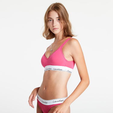 Podprsenka CALVIN KLEIN Modern Cotton Lift Bralette (Scoop Back) Ružová | QF5490E VGY, 0