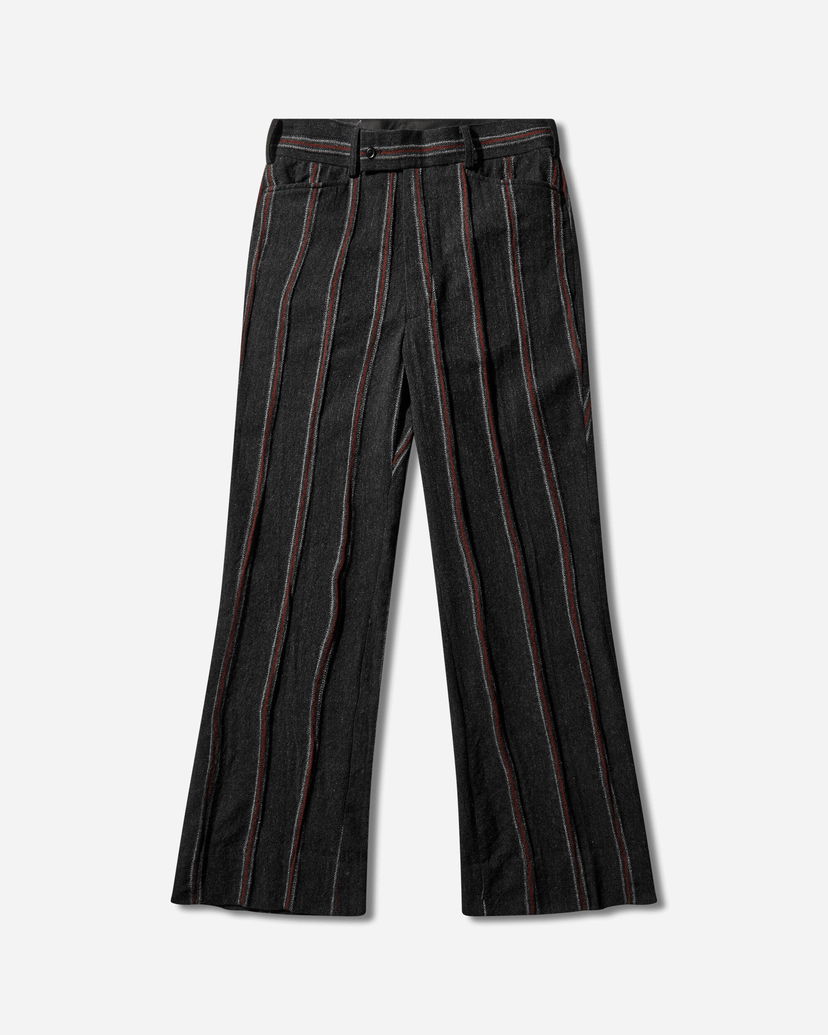 Nohavice Needles Striped Tweed Boot-Cut Trousers Rôznofarebný | RW135 GREY