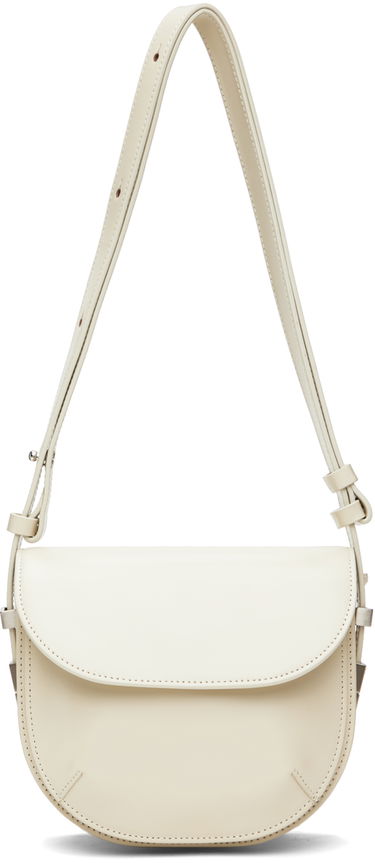 Taška cez rameno OSOI Leather Shoulder Bag Biela | 23FB030-11-01, 0
