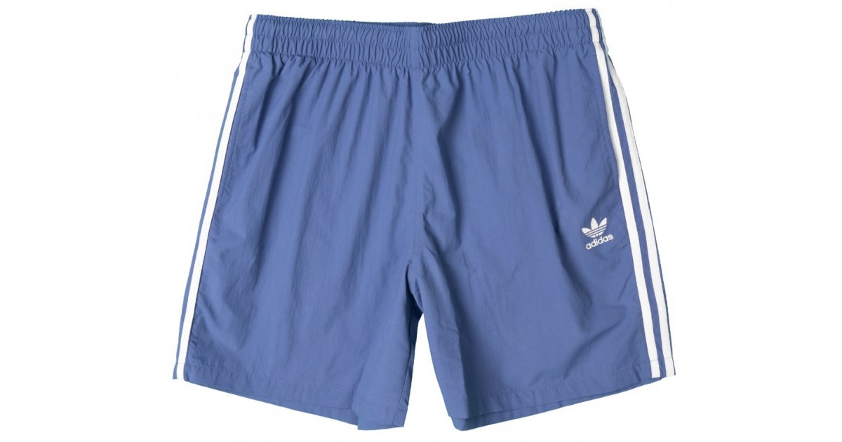 Plavky adidas Originals 3-Stripes Swim Modrá | gn3527, 1