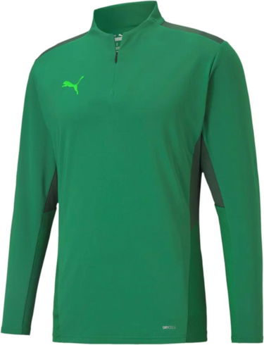 Mikina Puma teamCUP 1/4 Zip Sweatshirt Zelené | 65672805, 0