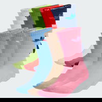 Trefoil Cushion Crew Socks - 6 Pairs