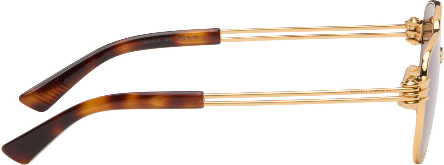 Slnečné okuliare Bottega Veneta Square Sunglasses Metalická | BV1380S-003, 1