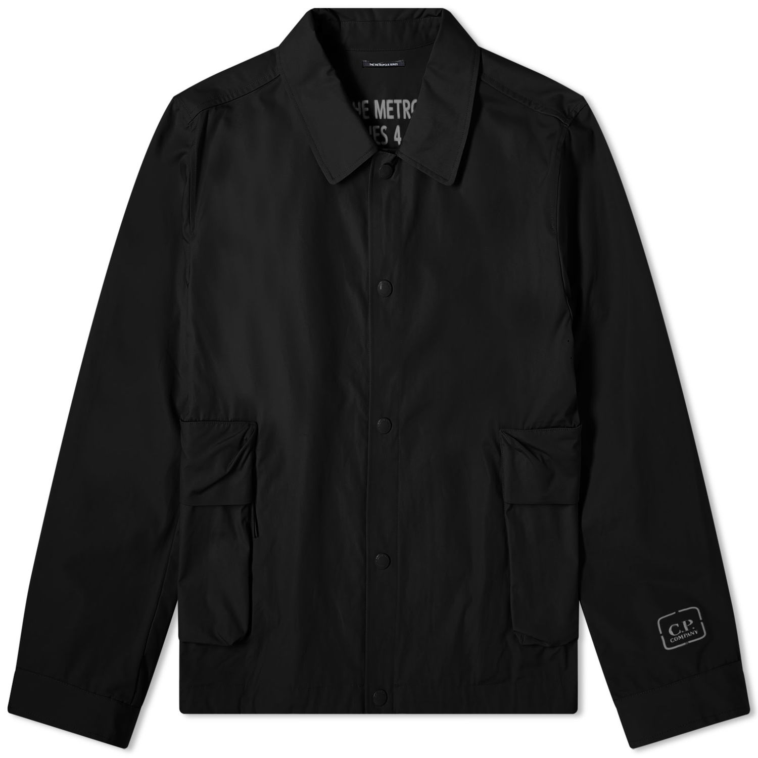 Bunda C.P. Company Metropolis Hyst Overshirt Čierna | 16CLOS026A-006450A-999, 0