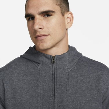 Mikina Nike Yoga Dri-FIT Full-Zip Fleece Hoodie Čierna | DQ4876-011, 1