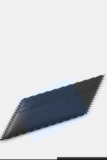 Peňaženka Coach Signature Denim Card Case Modrá | CAS29, 2