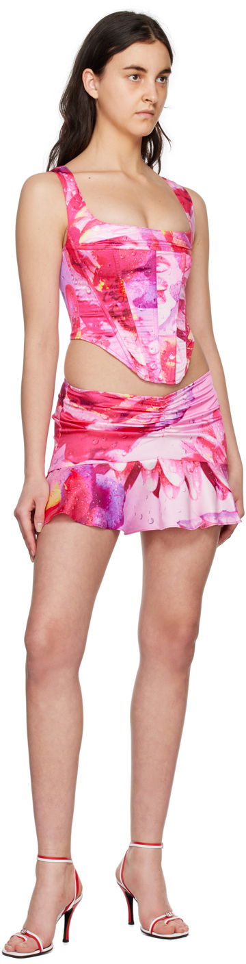 Sukňa Miaou Miaou Alva Miniskirt Ružová | 4023SS4DYR, 3