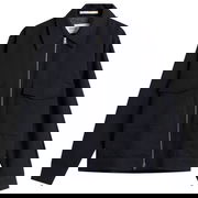 Aksel Cavalry Cotton Wool Windstopper Full-Zip Jacket with Flap Pockets