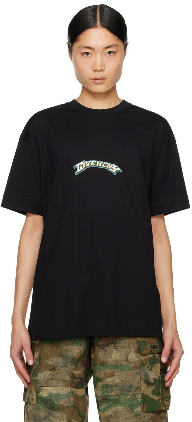 Tričko Givenchy Bonded T-Shirt Čierna | BM71JA3YJY004, 0