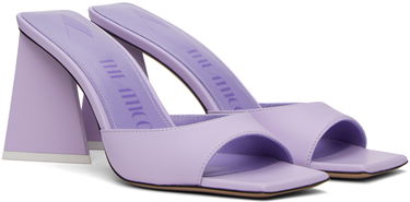 Starostlivosť o obuv The Attico Attico Mini Devon Mules Fialová | 242WS772 L001, 3