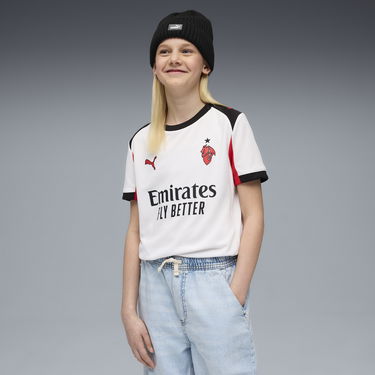 Dres Puma AC Milan 2nd Kit Youth Jersey 25/26 Biela | 779974_02, 0
