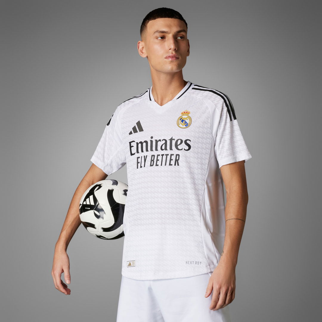 Real Madrid 24/25 Home Jersey Authentic