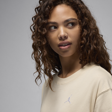 Tričko Jordan Essentials T-Shirt Béžová | FN4500-203, 2