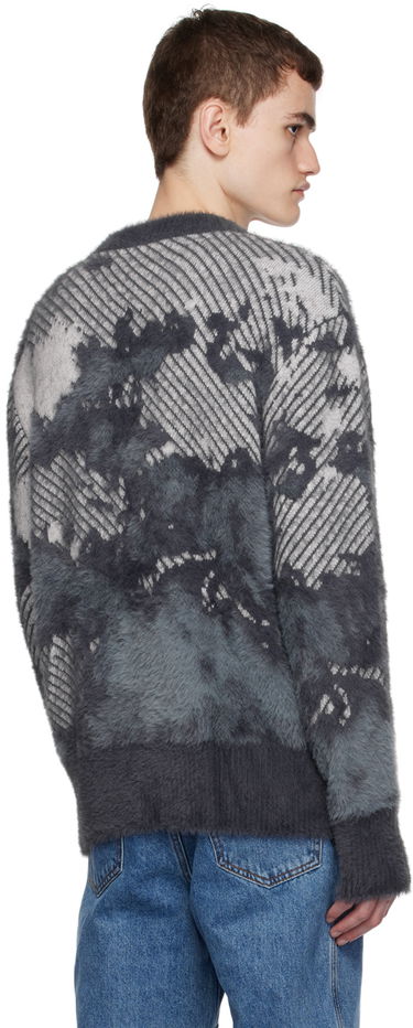 Sveter Feng Chen Wang Feng Chen Wang Landscape Painting Sweater Šedá | FUF16KT08G, 2