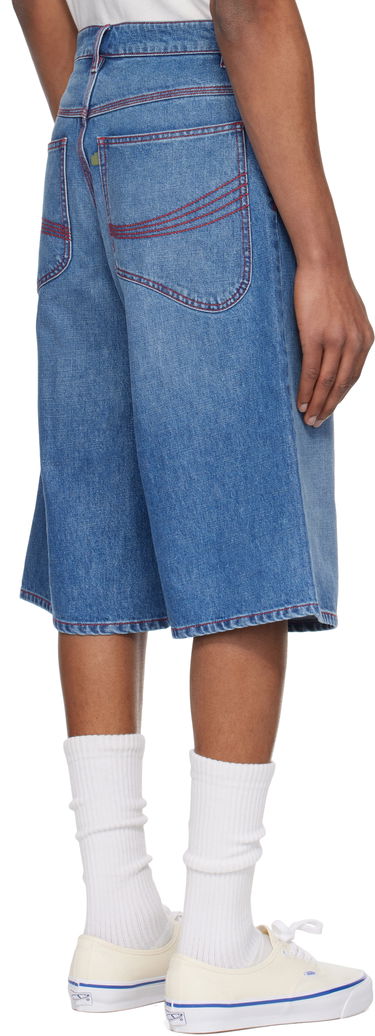 Šortky ERL ERL Indiana Denim Skate Shorts Modrá | ERL10P014, 2