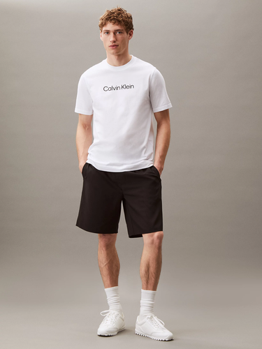 Tričko CALVIN KLEIN Calvin Klein Graphic Short Sleeve T-Shirt Biela | LVGMS5K182-100, 3
