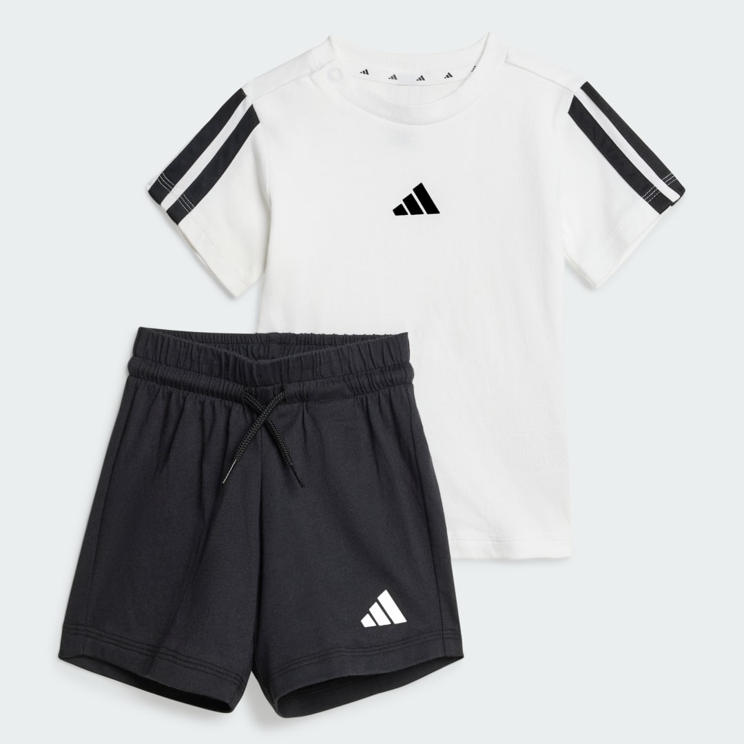 Súprava adidas Performance Essentials Tee & Shorts Set Čierna | JD8164, 0